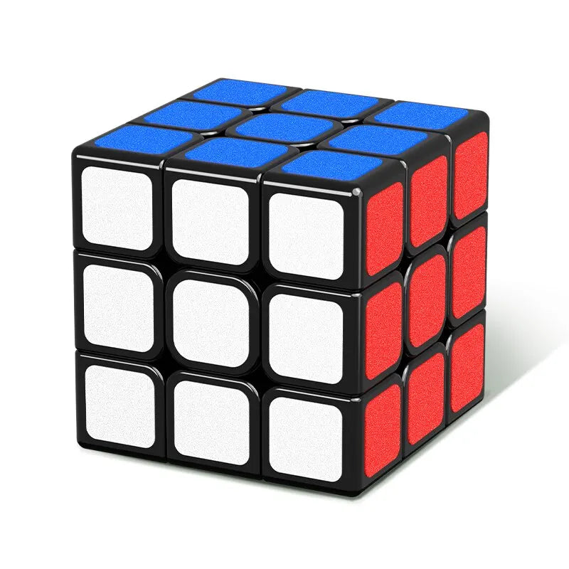 3x3x3 3D fun stress relief brain boosting puzzle professional smooth speed game color blocking children's toy gift