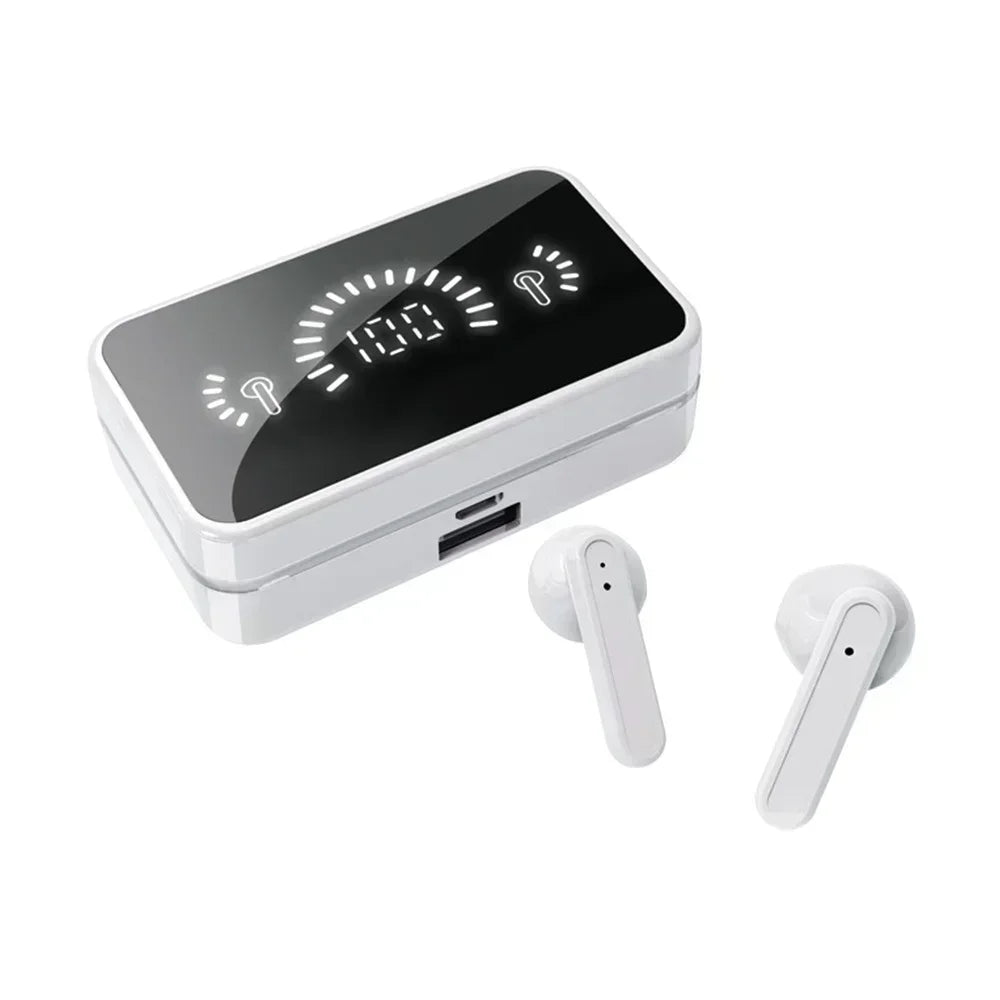 TWS Bluetooth-Compatible Earphones Stereo Sport Headset Waterproof Wireless Headphone apply to smartphones