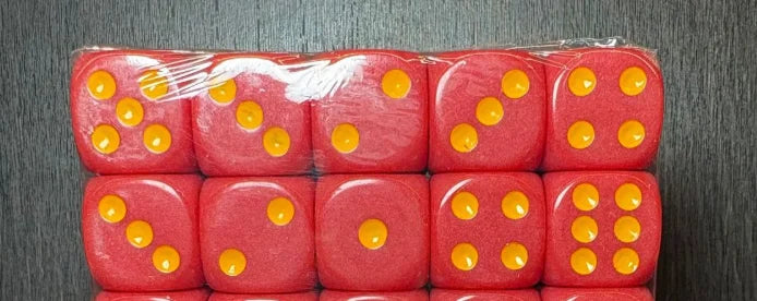 16MM Round Corner Game Dice Set 6-Sided Marble Acrylic Dices for  Tabletop Game Gambling Entertainment Party