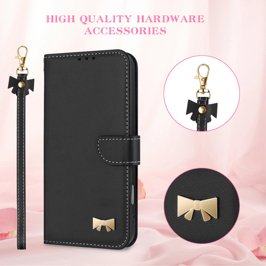 Flip Leather Phone Case For Redmi Note 15 14 13 12 Pro Plus 14C 13C 12C 11A Turbo 4 Pro A4 A3 Card Holder Wallet Cover Coque