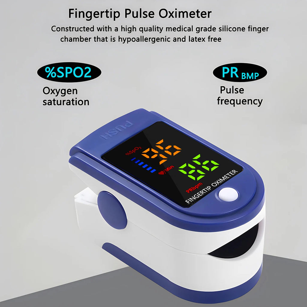 Digital Arm BP Monitor – Automatic Tonometer with Heart Rate, Pulse & Oximeter for Blood Pressure & Oxygen Measurement