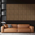 12 Pack Walnut Soundproof Panels, Self-Adhesive Acoustic Wall Tiles for Home Office & Studio
