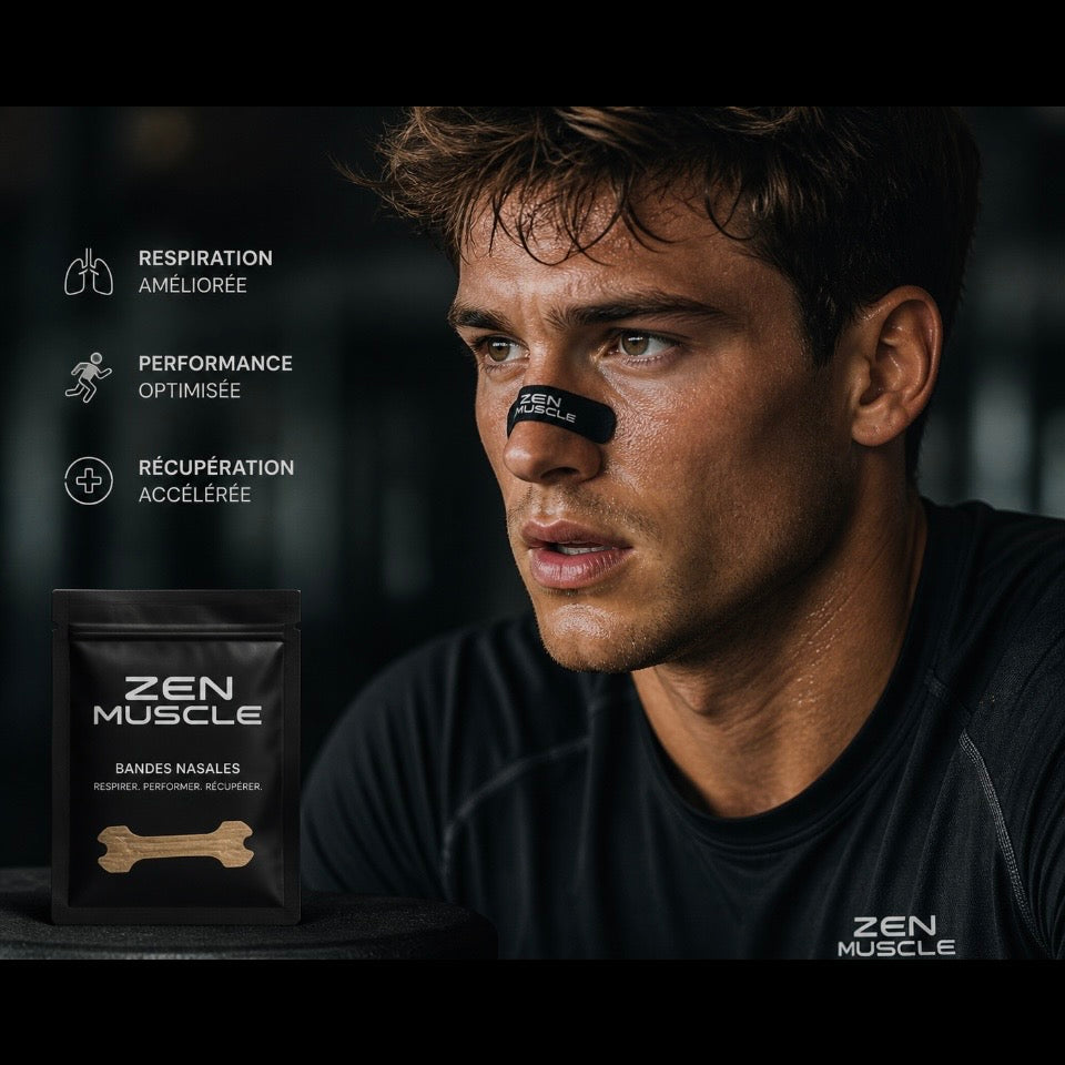 30pcs Enhanced Adhesion Sports Nasal Strips – Breathable & Comfortable Design,Suitable for Sports & Sleep