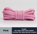 Men's And Women's Sports Shoelaces Color Flat Semicircular Shoelace Suitable For All Shoes Round Laces 23 Colors 1 Pair