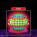 Auto Spinning LED UFO Flying Ball Floating Magic Flying Orb Outdoor Sports Toy Children Birthday Gift