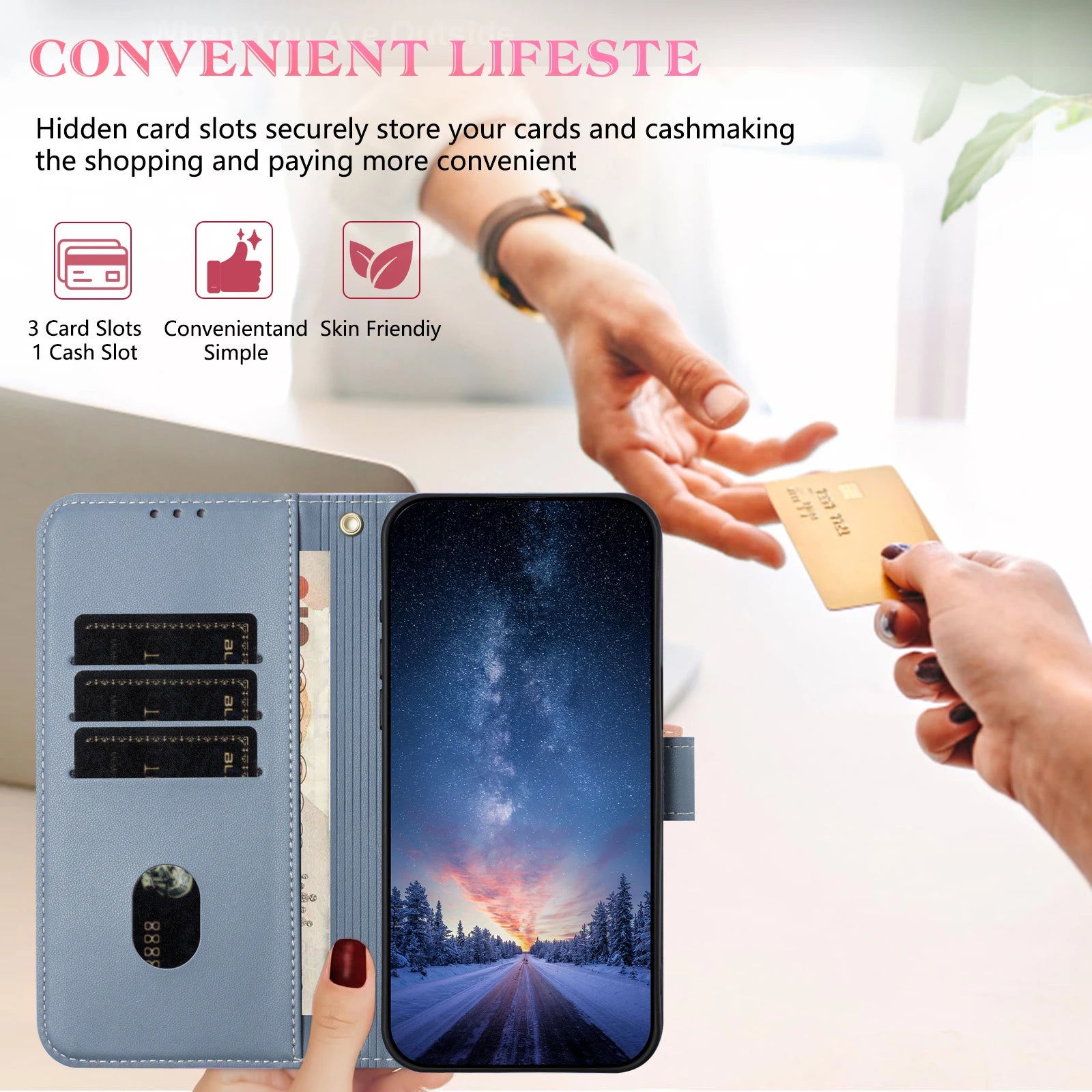 Flip Leather Phone Case For Redmi Note 15 14 13 12 Pro Plus 14C 13C 12C 11A Turbo 4 Pro A4 A3 Card Holder Wallet Cover Coque