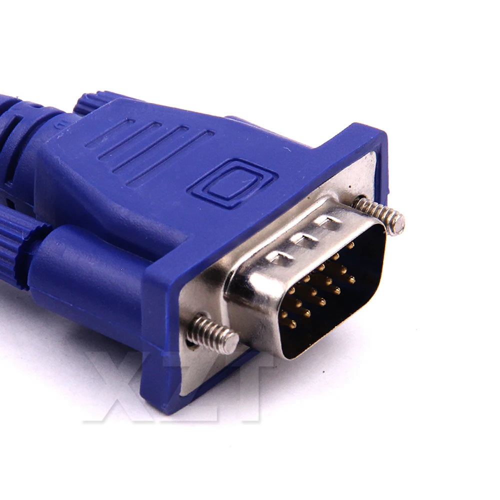 1.3M VGA To VGA Cable 15 Pin Male To Male Extension Converter Connector for Computer Monitor Projector PC TV Adapter