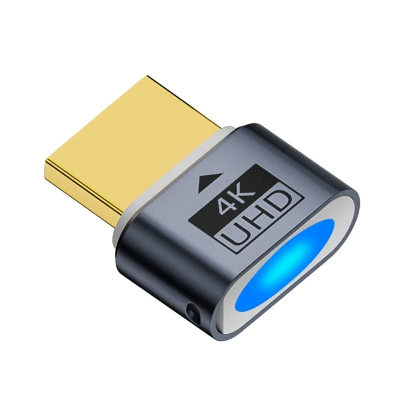 HDMI Dummy Plug HDMI Virtual Monitor Connector for HDTV Graphics Cards, Ensures Crisp Visuals and Smooth Performances