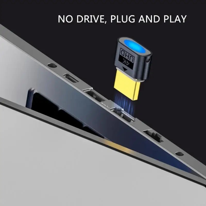 HDMI-Compatible Dummy Plug 4K HDR Virtual Monitor EDID Emulator Headless Ghost Display Adapter Supports Up To 4K@60Hz 1080@120Hz