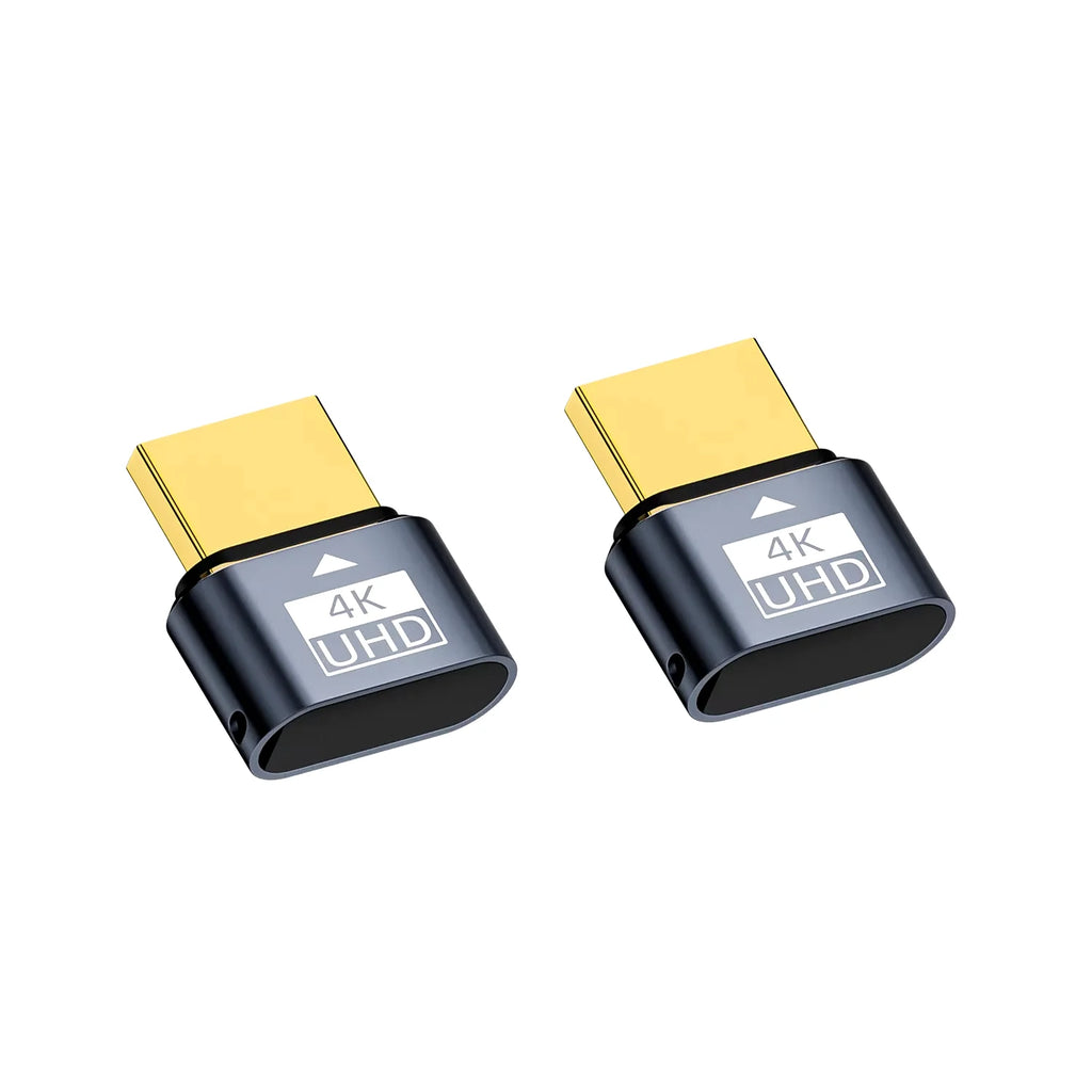 HDMI-compatible Dummy Plug 4K HDR Virtual Monitor EDID Emulator Headless Ghost Display Adapter Supports up to 4k@60Hz 1080@120Hz