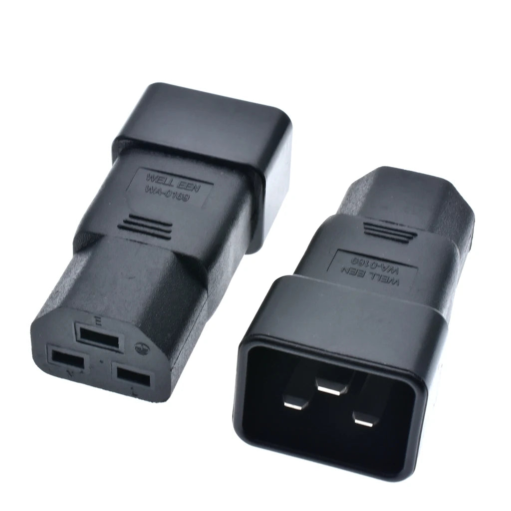 Universele IEC320 C13 C14 Om C5 C6 C7 C8 C19 C20 C21 Convert Connector Ups Pdu Man-vrouw Eu us Power Plug Adapter Socket