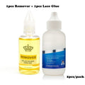 Wig Glue With Remover Super Lace Glue For Lace Wigs/Toupee/Closure Hair Glue Remover Wig Installation Kit