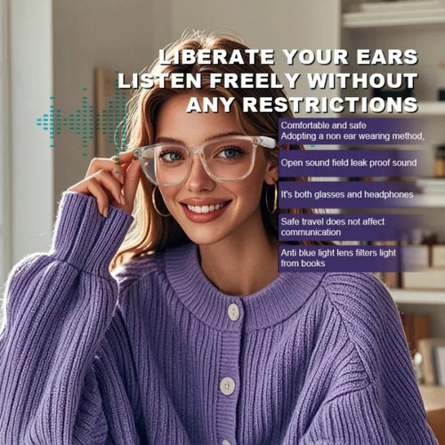 1 pair AI smart glasses Bluetooth remote control phone UV resistant sunglasses listen to music make calls outdoor sports glasses