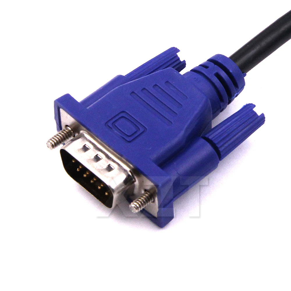1.3M VGA To VGA Cable 15 Pin Male To Male Extension Converter Connector for Computer Monitor Projector PC TV Adapter