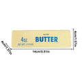 Butter Stick Squishy Fidget Toys Elastic Cheese Stick Funny Squeeze Prank Toy Stress Anxiety Relief Game