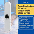 Bone Conduction Bluetooth Sleep Speaker with Display Screen Built-in White Noise TF Card Reading Portable Sleep Aid Device