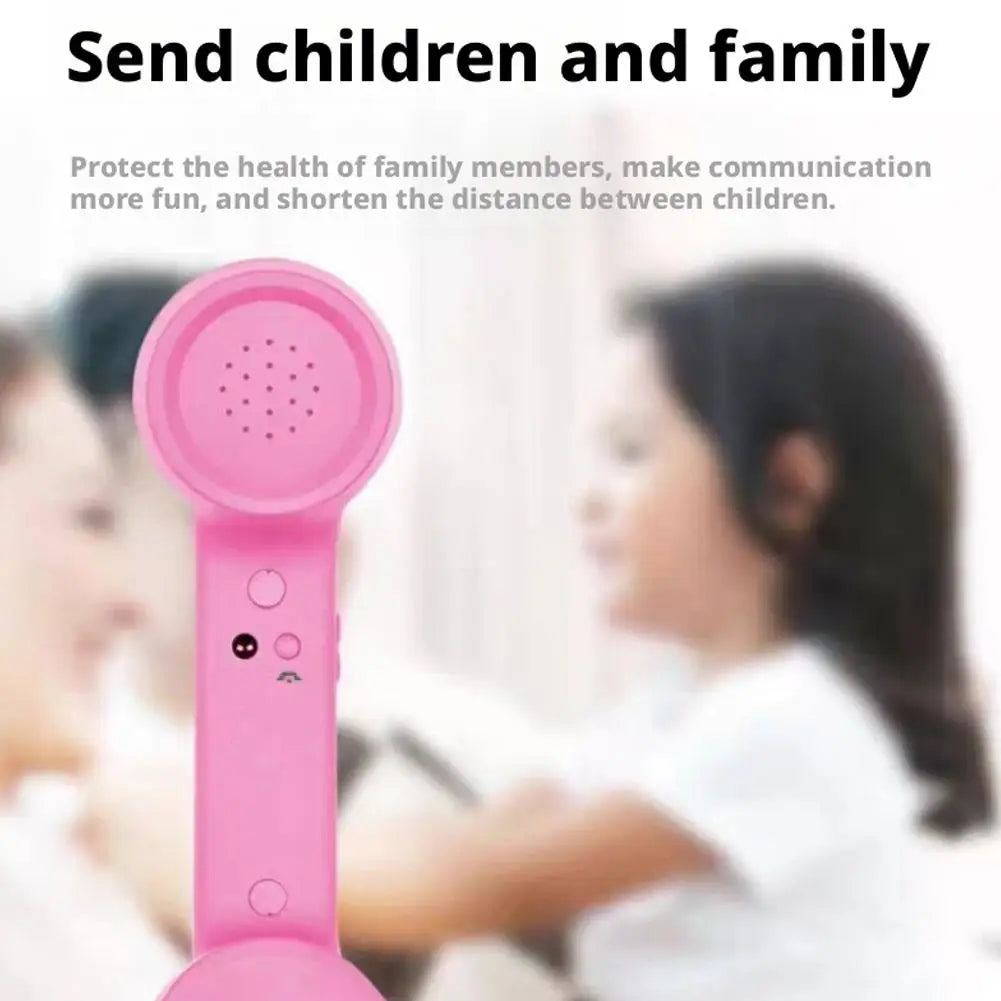 Type C Retro Bluetooth Phone for Laptops and Cellphones Pop Phone Retro Handset Wireless Retro Telephone Handset Receivers