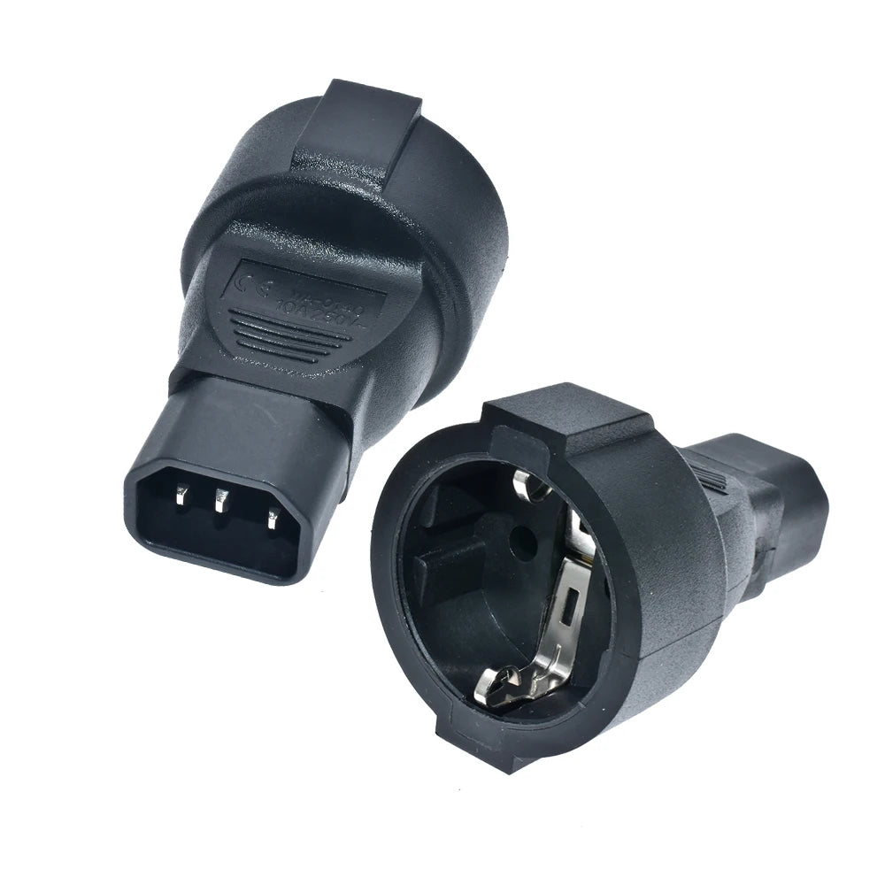 Universele IEC320 C13 C14 Om C5 C6 C7 C8 C19 C20 C21 Convert Connector Ups Pdu Man-vrouw Eu us Power Plug Adapter Socket