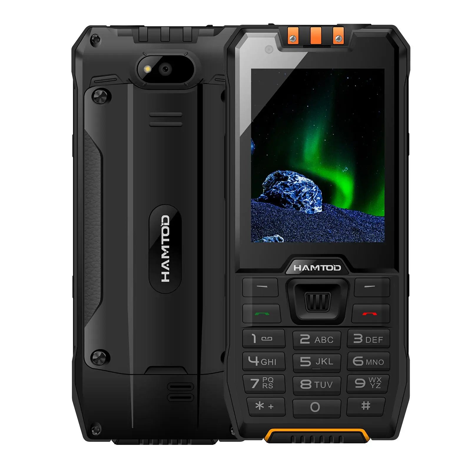 HAMTOD H6 Rugged Phone 3GB ROM 32GB RAM 2.83 inch Screen 5MP Rear Camera 3000mAh Battery Android 11 Support VoLTE 4G Cellphone