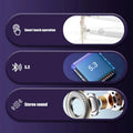 1 pair AI smart glasses Bluetooth remote control phone UV resistant sunglasses listen to music make calls outdoor sports glasses