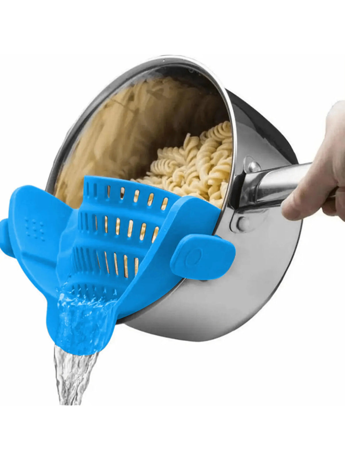 1pc, Strainer, Pot Strainer, Adjustable Clip On Strainer For Pots Pans And Bowls, Kitchen Pot Strainer