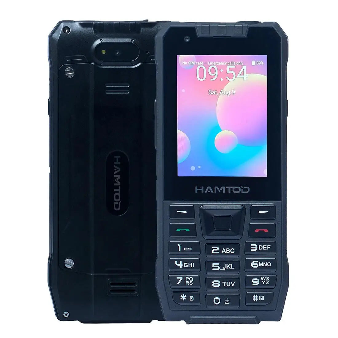 HAMTOD H6 Rugged Phone 3GB ROM 32GB RAM 2.83 inch Screen 5MP Rear Camera 3000mAh Battery Android 11 Support VoLTE 4G Cellphone