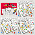 32 Pages Children's Find Items Coloring & Drawing Book Fun Concentration & Attention Exercise Early Education Activity Book