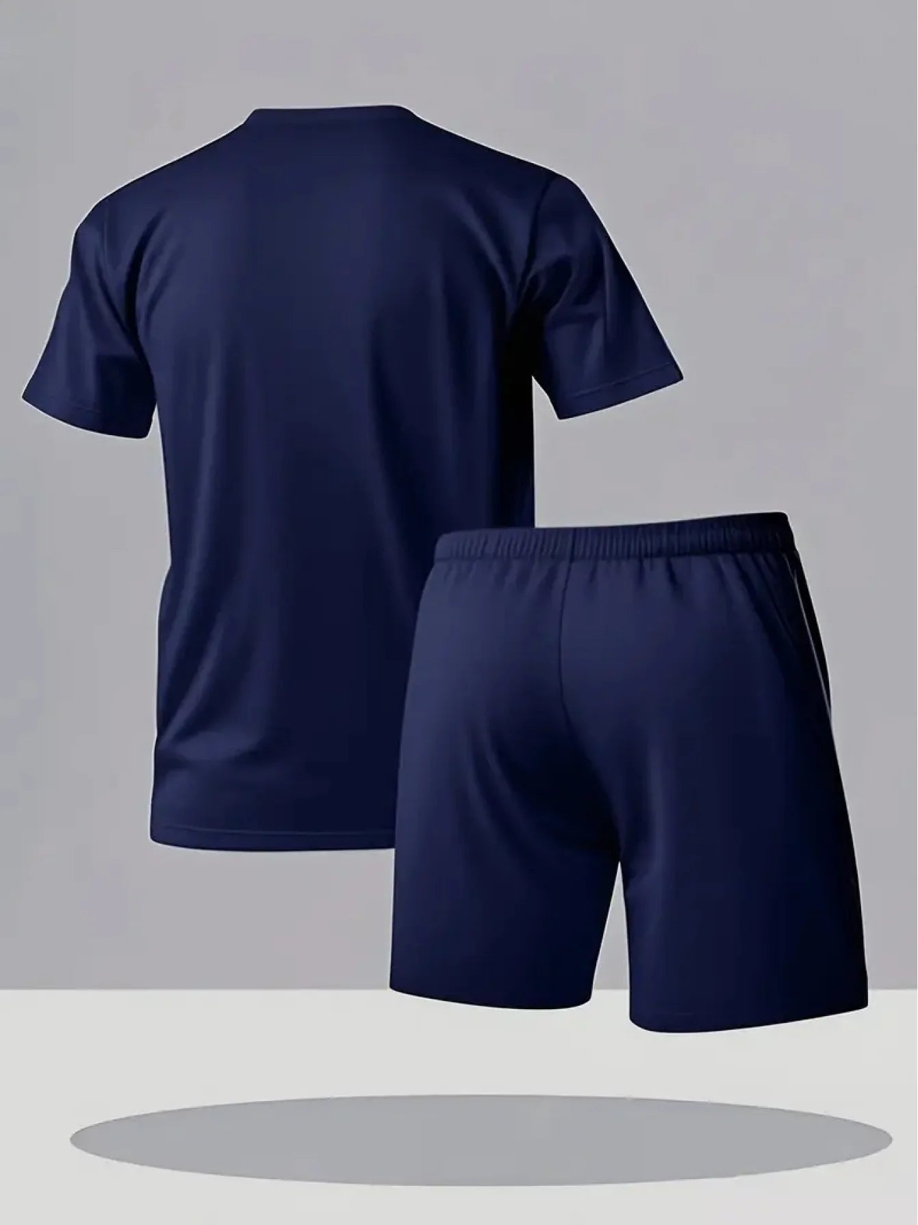 Men's 2PAC Printed Short Sleeve T-Shirt and Shorts Set Summer Casual Streetwear Two-Piece Outfit