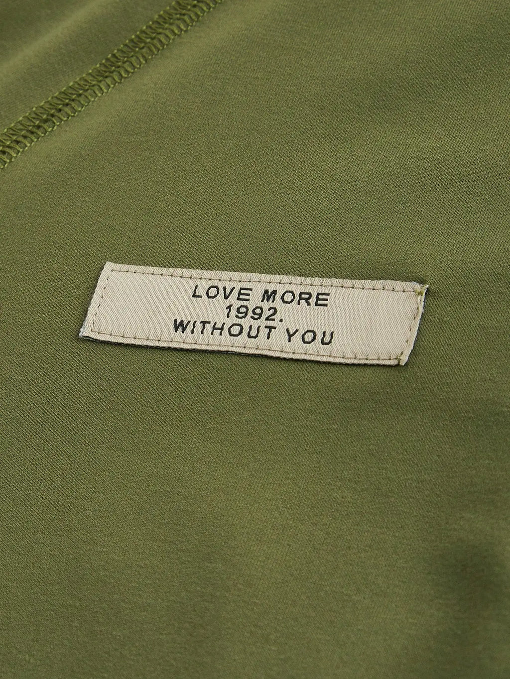 Women's Olive Green Long Sleeve Half Zipper Stand Collar Yoga Top Casual Sportswear