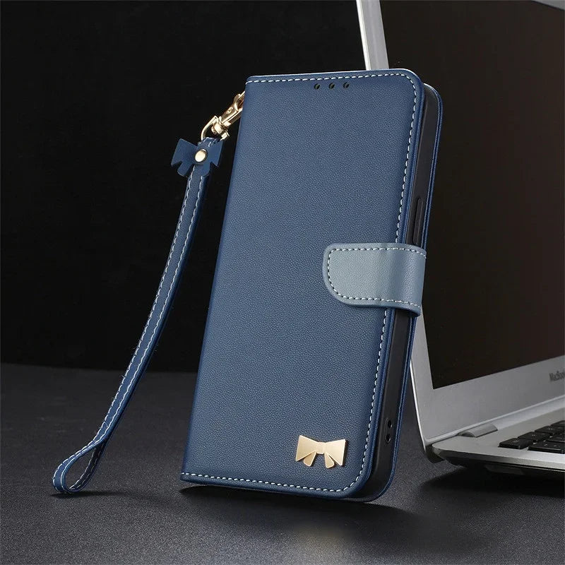 Flip Leather Phone Case For Redmi Note 15 14 13 12 Pro Plus 14C 13C 12C 11A Turbo 4 Pro A4 A3 Card Holder Wallet Cover Coque