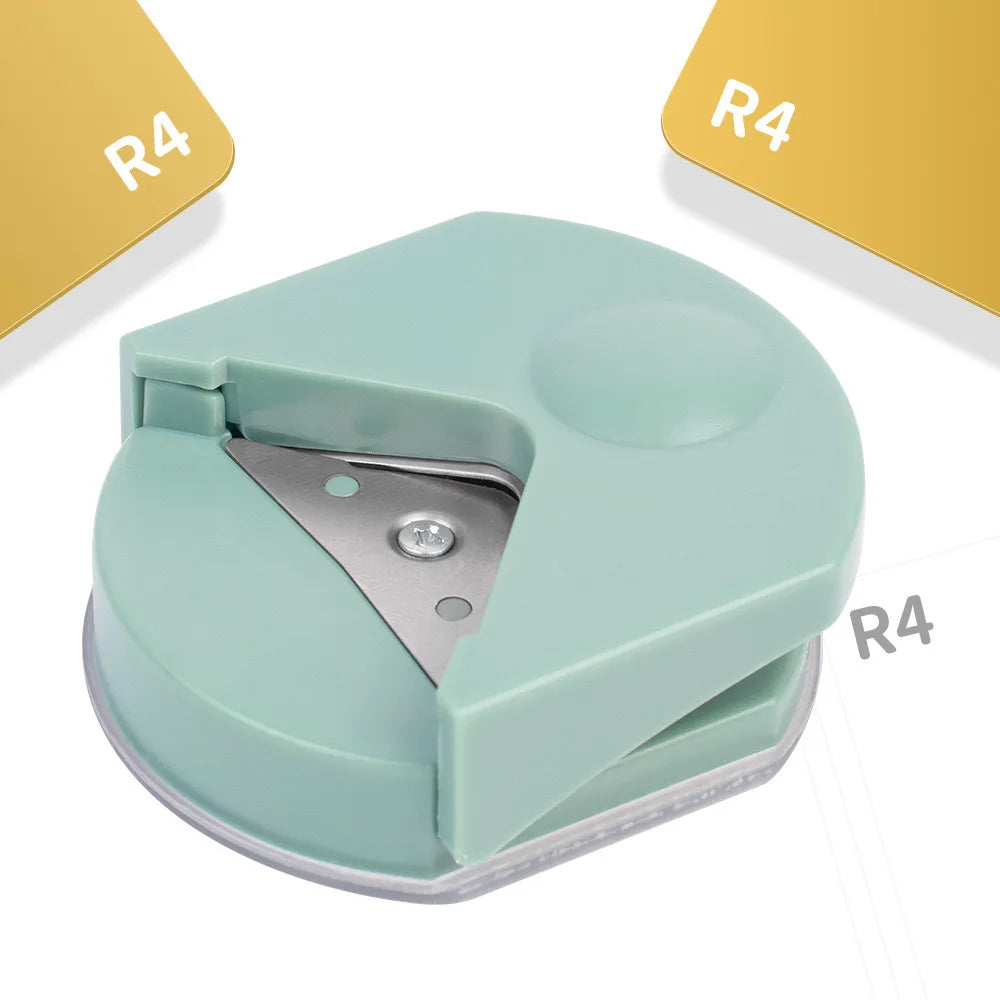 4mm Radius Corner Rounder Punch Paper Corner Rounder Paper Hole Cutter for Photo Paper,Black