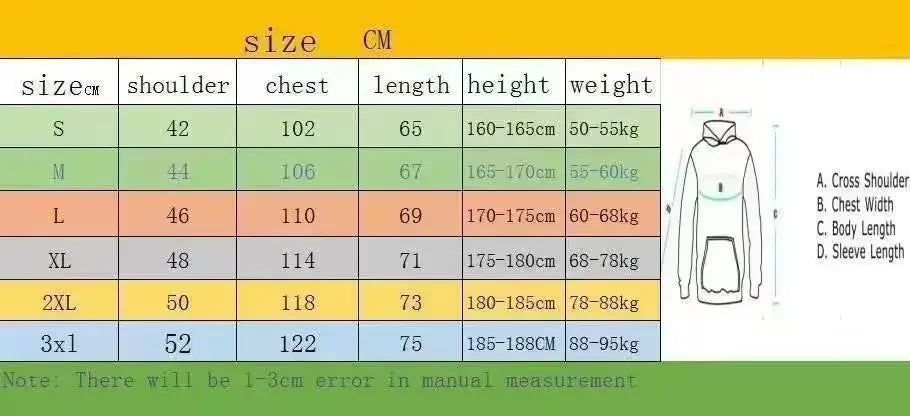 Men New Fashion Print Tracksuit Hooded Sweatshirt+Sweatpants Set Casual Fitness Jogging Sports Two-Piece Unisex neutral Outfit