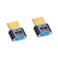 HDMI-compatible Dummy Plug 4K HDR Virtual Monitor EDID Emulator Headless Ghost Display Adapter Supports up to 4k@60Hz 1080@120Hz