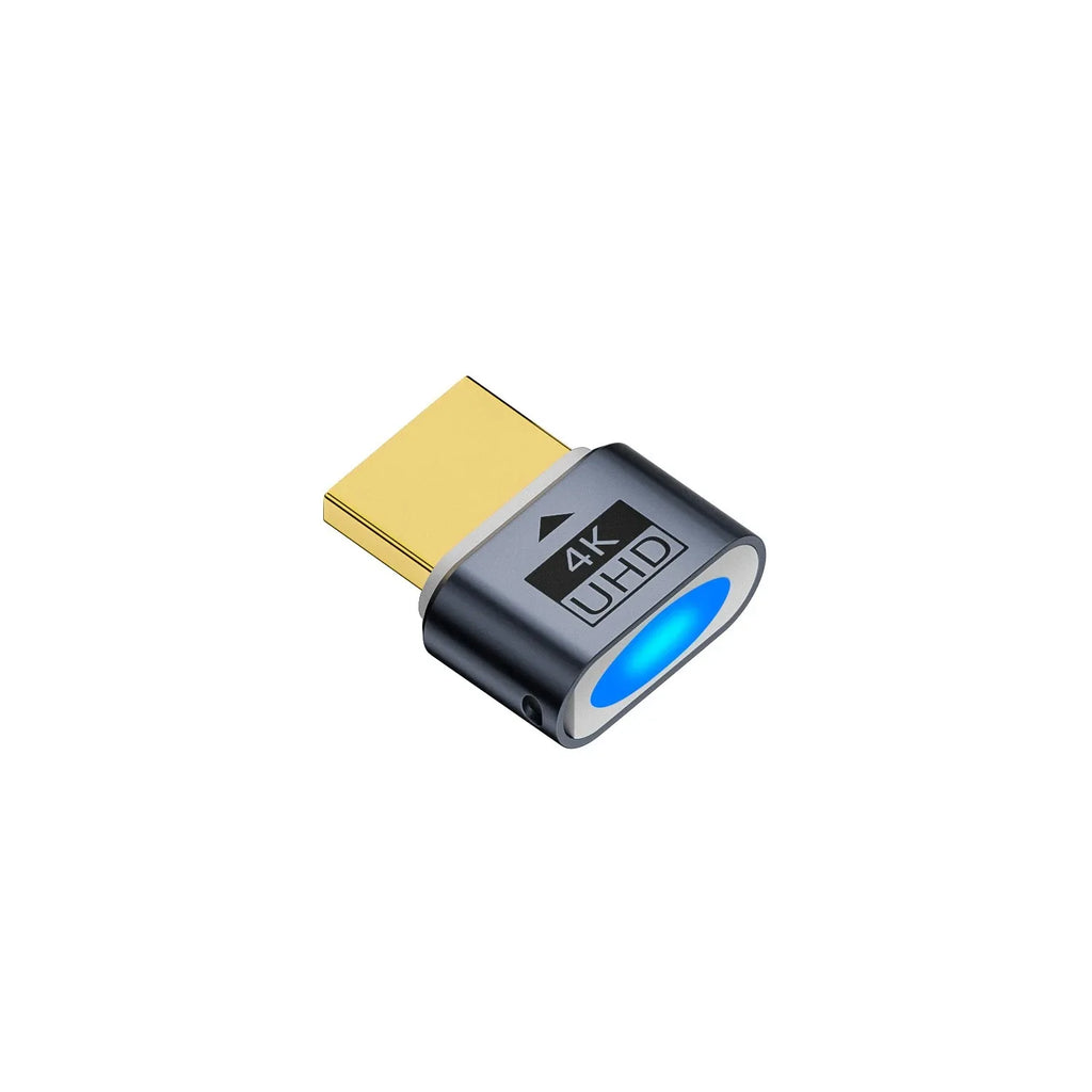 4K@60Hz HDR Virtual Monitor EDID Display Emulator HDMI-Compatible Dummy Plug for Computer Host Graphics Card Mining Remote Work